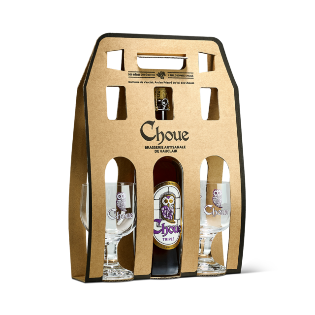 brasserie-de-vauclair-la-choue-biere-artisanale-les-coffrets-coffret-de-3 photo biere la choue coffret de 3