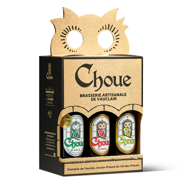 brasserie-de-vauclair-la-choue-biere-artisanale-les-coffrets-coffret-de-6 photo biere la choue coffret de 6